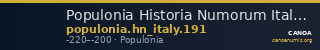 Populonia Historia Numorum Italy 191 — CANOA