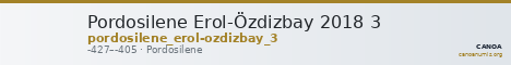Pordosilene Erol-Özdizbay 2018 3 — CANOA