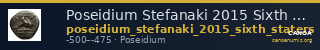 Poseidium Stefanaki 2015 Sixth staters — CANOA