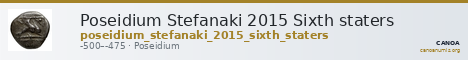 Poseidium Stefanaki 2015 Sixth staters — CANOA