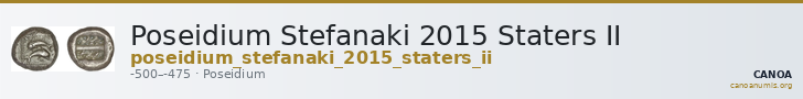 Poseidium Stefanaki 2015 Staters II — CANOA