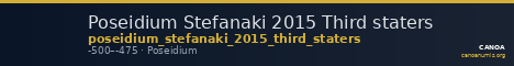 Poseidium Stefanaki 2015 Third staters — CANOA