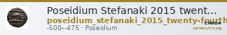Poseidium Stefanaki 2015 twenty-fourth staters — CANOA