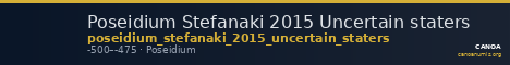 Poseidium Stefanaki 2015 Uncertain staters — CANOA