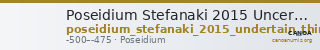 Poseidium Stefanaki 2015 Uncertain third staters — CANOA