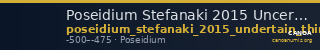 Poseidium Stefanaki 2015 Uncertain third staters — CANOA