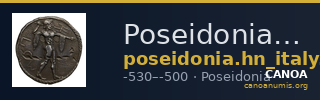 Poseidonia Historia Numorum Italy 1107 — CANOA