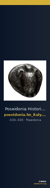 Poseidonia Historia Numorum Italy 1109 — CANOA