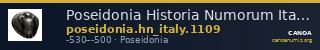 Poseidonia Historia Numorum Italy 1109 — CANOA