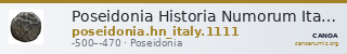 Poseidonia Historia Numorum Italy 1111 — CANOA