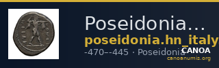 Poseidonia Historia Numorum Italy 1114 — CANOA