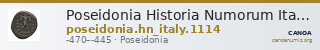 Poseidonia Historia Numorum Italy 1114 — CANOA