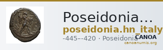 Poseidonia Historia Numorum Italy 1119 — CANOA