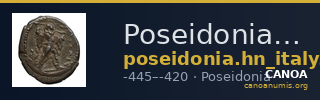 Poseidonia Historia Numorum Italy 1119 — CANOA