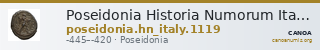 Poseidonia Historia Numorum Italy 1119 — CANOA