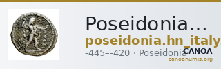 Poseidonia Historia Numorum Italy 1120 — CANOA
