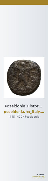 Poseidonia Historia Numorum Italy 1121 — CANOA