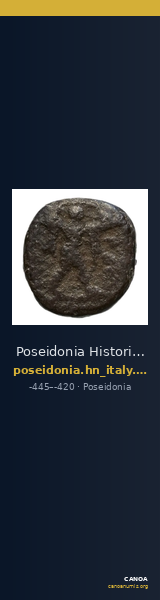 Poseidonia Historia Numorum Italy 1121 — CANOA