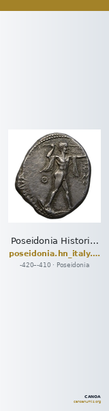 Poseidonia Historia Numorum Italy 1127 — CANOA