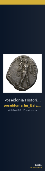 Poseidonia Historia Numorum Italy 1127 — CANOA