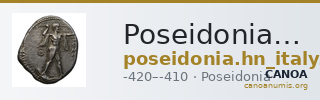 Poseidonia Historia Numorum Italy 1127 — CANOA