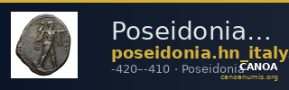 Poseidonia Historia Numorum Italy 1127 — CANOA