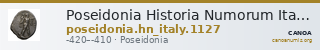 Poseidonia Historia Numorum Italy 1127 — CANOA