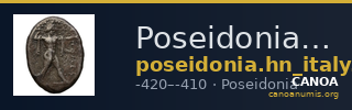 Poseidonia Historia Numorum Italy 1128 — CANOA
