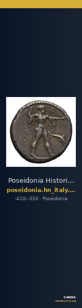 Poseidonia Historia Numorum Italy 1129-39 — CANOA