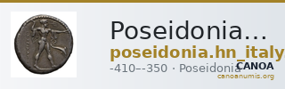 Poseidonia Historia Numorum Italy 1129-39 — CANOA