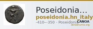 Poseidonia Historia Numorum Italy 1143-7 — CANOA