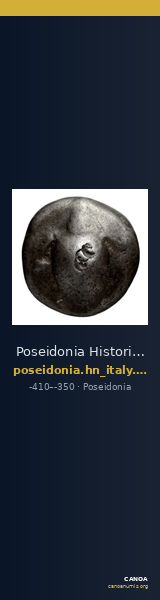 Poseidonia Historia Numorum Italy 1150 — CANOA