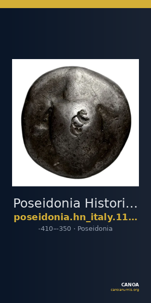 Poseidonia Historia Numorum Italy 1150 — CANOA