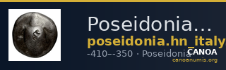 Poseidonia Historia Numorum Italy 1150 — CANOA