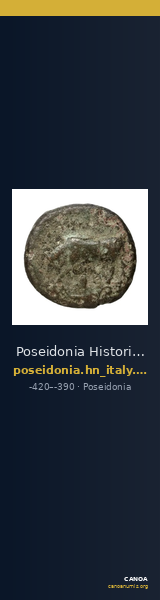 Poseidonia Historia Numorum Italy 1153 — CANOA