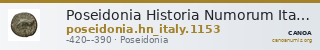 Poseidonia Historia Numorum Italy 1153 — CANOA