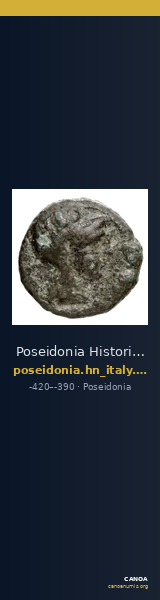 Poseidonia Historia Numorum Italy 1154 — CANOA