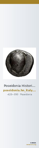 Poseidonia Historia Numorum Italy 1155 — CANOA