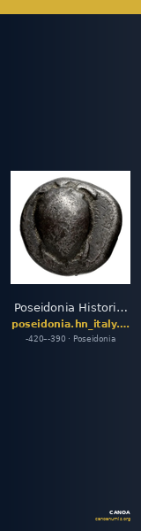 Poseidonia Historia Numorum Italy 1155 — CANOA