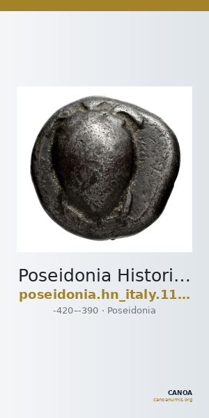 Poseidonia Historia Numorum Italy 1155 — CANOA