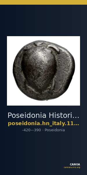 Poseidonia Historia Numorum Italy 1155 — CANOA