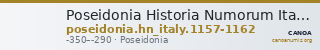 Poseidonia Historia Numorum Italy 1157-62 — CANOA