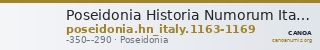 Poseidonia Historia Numorum Italy 1163-9 — CANOA