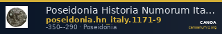 Poseidonia Historia Numorum Italy 1171-9 — CANOA
