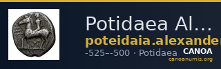 Potidaea Alexander 1953 Period I.A. b1-2 — CANOA