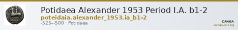 Potidaea Alexander 1953 Period I.A. b1-2 — CANOA