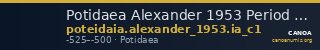 Potidaea Alexander 1953 Period I.A. c1 — CANOA