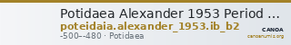 Potidaea Alexander 1953 Period I.B. b2 — CANOA