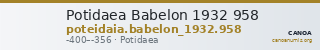 Potidaea Babelon 1932 958 — CANOA