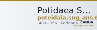 Potidaea SNG ANS Macedonia 699 — CANOA